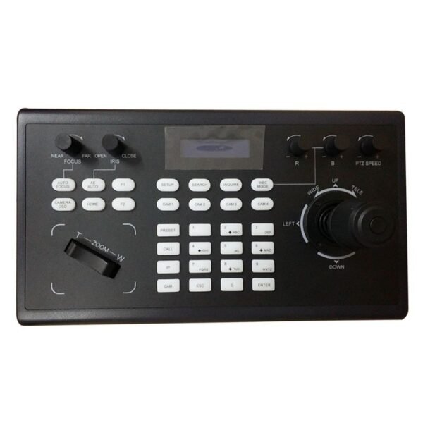 PTZ IP Joystick Keyboard Controller with RS485 for IP PTZ Camera Controller